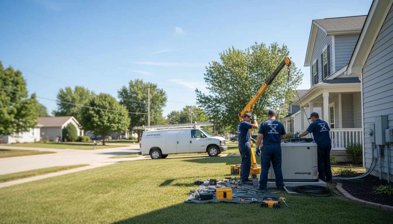 Generator Installation in Barnes City, IA near me